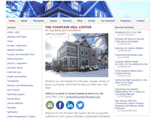 Tablet Screenshot of fountainhillcenter.org